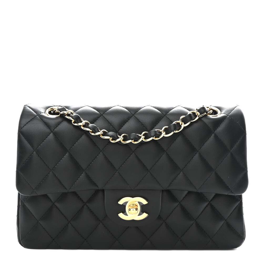 Chanel Lambskin Quilted Small Double #268700C79B - Picture 1 of 10